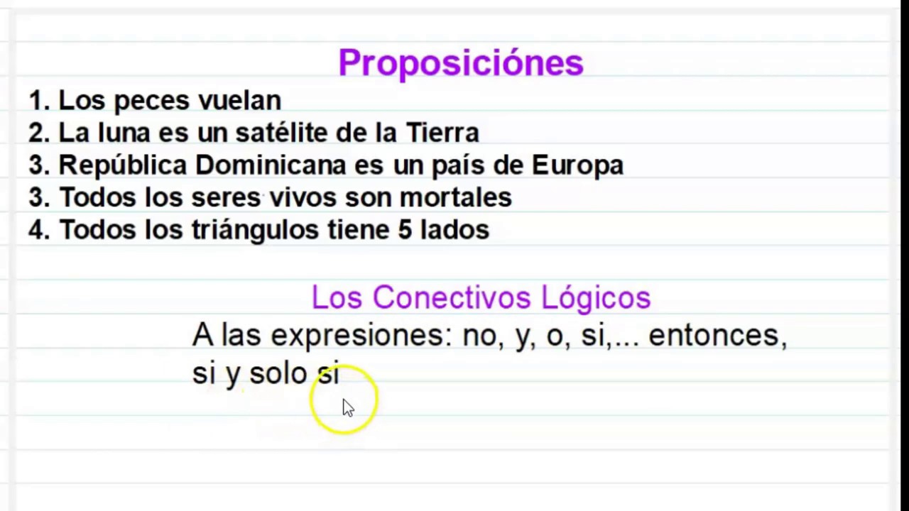 Conectivos L Gicos La Clave Para Entender La L Gica Proposicional