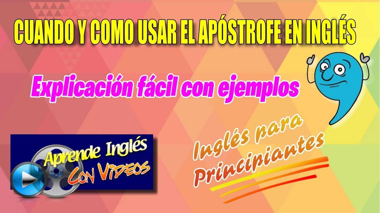 Aprende a usar el apóstrofe: Ejemplos y explicación